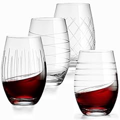 Set etched stemless for sale  Delivered anywhere in USA 