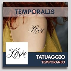 Tatuaggio scritta temporalis usato  Spedito ovunque in Italia 