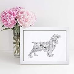 Personalised cocker spaniel for sale  Delivered anywhere in UK