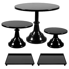 Black cake stand for sale  Delivered anywhere in USA 