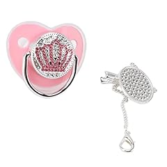Personalized pacifier heart for sale  Delivered anywhere in UK