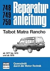 Talbot matra rancho usato  Spedito ovunque in Italia 