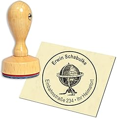 Stempel adressstempel holzstem gebraucht kaufen  Wird an jeden Ort in Deutschland