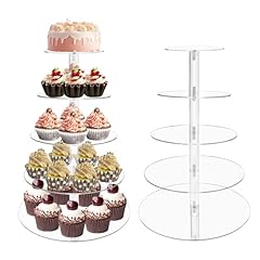 Tiers acrylic cupcake for sale  Delivered anywhere in UK