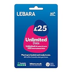 Lebara unlimited data for sale  Delivered anywhere in Ireland