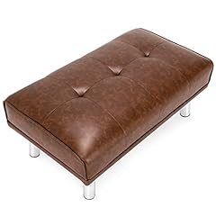 Relax4life leather footstool for sale  Delivered anywhere in UK