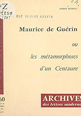 Maurice guérin métamorphoses d'occasion  Livré partout en France