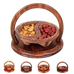 Wooden fruit basket for sale  Delivered anywhere in USA 