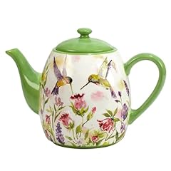 Hummingbirds ceramic teapot for sale  Delivered anywhere in USA 