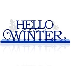 Winter tabletop sign for sale  Delivered anywhere in USA 