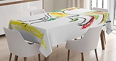 Ambesonne gallus tablecloth for sale  Delivered anywhere in USA 