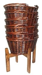 Wicker shopping baskets for sale  Delivered anywhere in UK