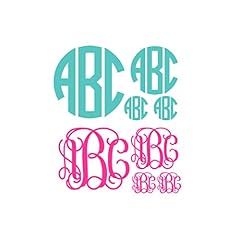 Piece monogram letters for sale  Delivered anywhere in USA 