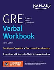 Gre verbal workbook for sale  Delivered anywhere in USA 