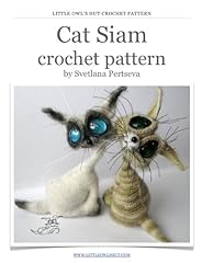 Cat siam crochet for sale  Delivered anywhere in USA 