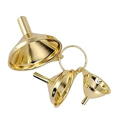 Gold funnel set for sale  Delivered anywhere in UK