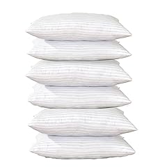 Stripe pillows hotel for sale  Delivered anywhere in UK