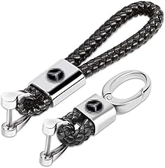 Black braided keychain for sale  Delivered anywhere in UK