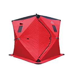 KAZINSKI Portable Ice Fishing Shelter for 3-4 Person, used for sale  Delivered anywhere in USA 