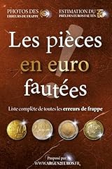 Pièces euro fautées d'occasion  Livré partout en France