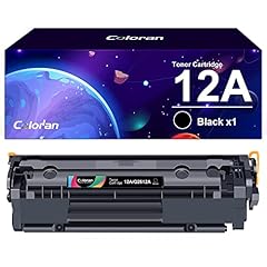 Toner nero 12a usato  Spedito ovunque in Italia 