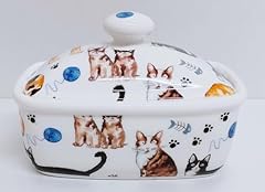 Cats butter dish for sale  Delivered anywhere in UK