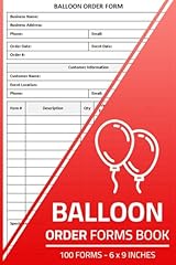 Balloon order forms for sale  Delivered anywhere in USA 