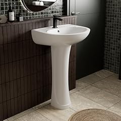 White morden pedestal for sale  Delivered anywhere in USA 