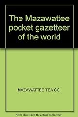 Mazawattee pocket gazetteer for sale  Delivered anywhere in UK