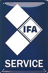 Blechschild 20x30cm ifa gebraucht kaufen  Wird an jeden Ort in Deutschland