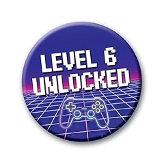 6th birthday badge for sale  Delivered anywhere in UK