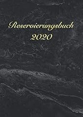 Reservierungsbuch 2020 kalenda gebraucht kaufen  Wird an jeden Ort in Deutschland