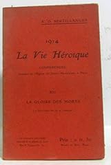 1914 vie héroïque d'occasion  Livré partout en France