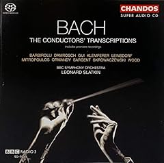 Bach conductors transcriptions for sale  Delivered anywhere in UK