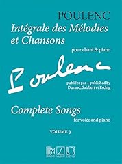 Intégrale mélodies chansons d'occasion  Livré partout en France