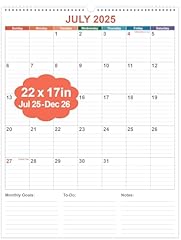 Large calendar 2025 for sale  Delivered anywhere in USA 