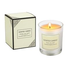 Candles orange wooden for sale  Delivered anywhere in UK