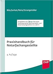 Praxishandbuch für notarfacha d'occasion  Livré partout en Belgiqu