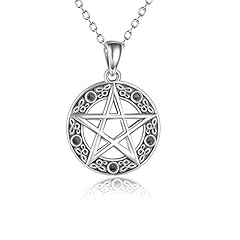 Yafeini pentacle necklace for sale  Delivered anywhere in UK