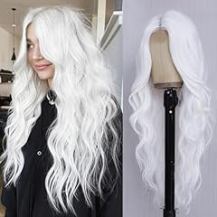 Angzon long white for sale  Delivered anywhere in USA 