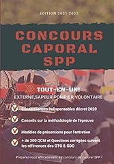 Concours caporal spp d'occasion  Livré partout en France