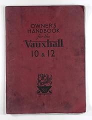 Vauxhall owner handbook for sale  Delivered anywhere in UK