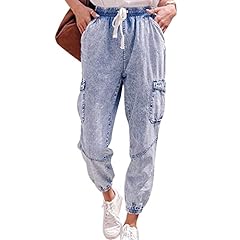 Longyida jean joggers for sale  Delivered anywhere in USA 