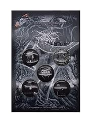Darkthrone badge button for sale  Delivered anywhere in UK
