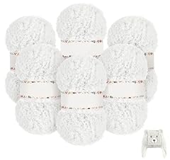 Fluffy yarn knitting for sale  Delivered anywhere in UK