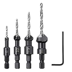 Pcs countersink drill for sale  Delivered anywhere in UK