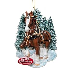 Budweiser clydesdale snowy for sale  Delivered anywhere in USA 