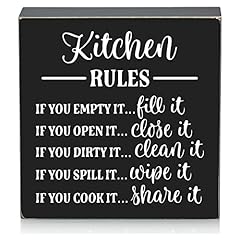 Ywkuiev kitchen rules for sale  Delivered anywhere in USA 