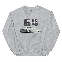 1964 Chevy Impala 2 Door Convertible Lowrider Classic Car Unisex Sweatshirt Sport Grey, Sport Grey, 3X-Large for sale  Delivered anywhere in Canada