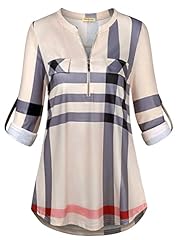 Baikea plaid tunic for sale  Delivered anywhere in USA 